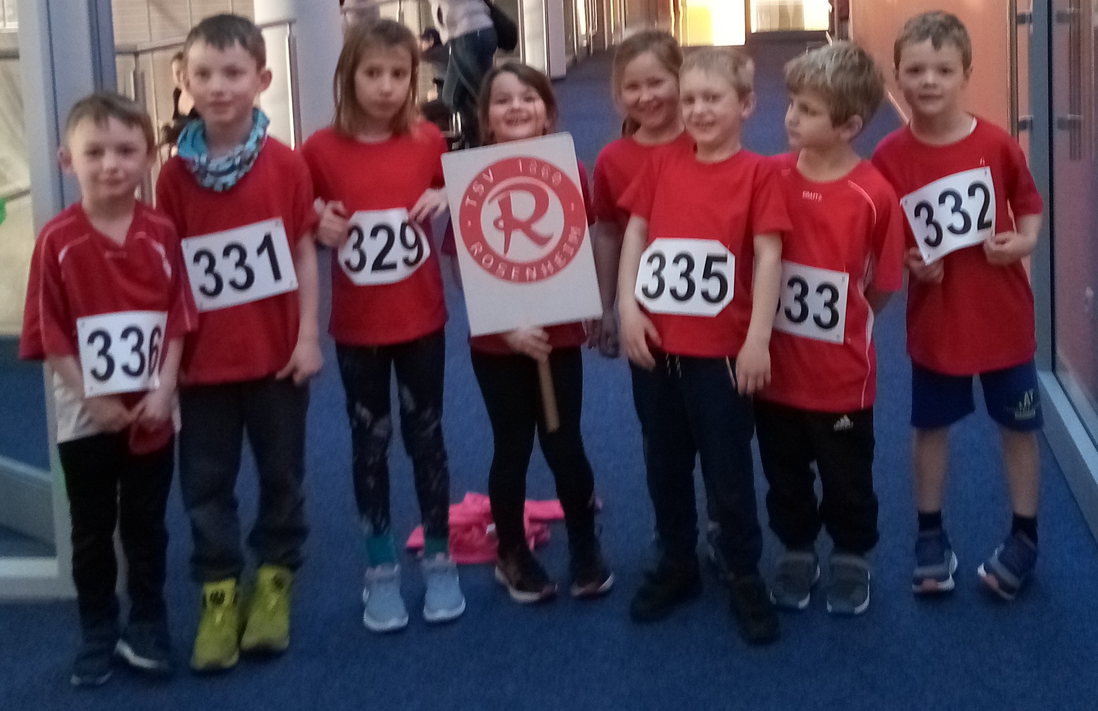 '60-er U8-Athleten: Ein bärenstarkes Team - Gratulation zum 1. Platz in Aschheim am 01.02.2020!